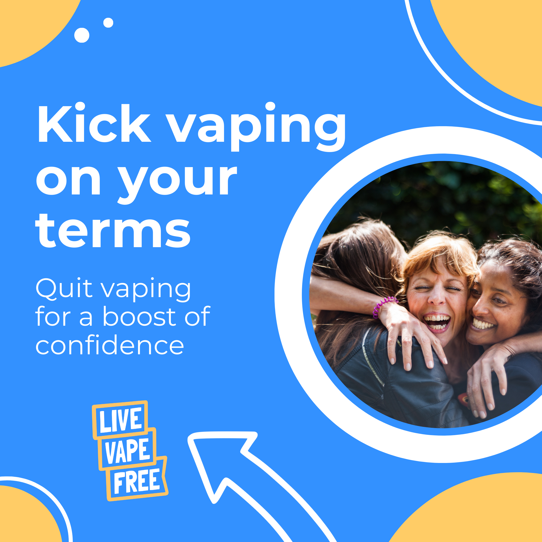 Address your vaping on your terms - we can help