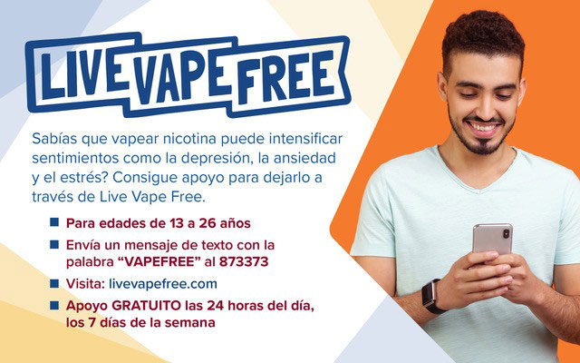 Live Vape Free en Espanol